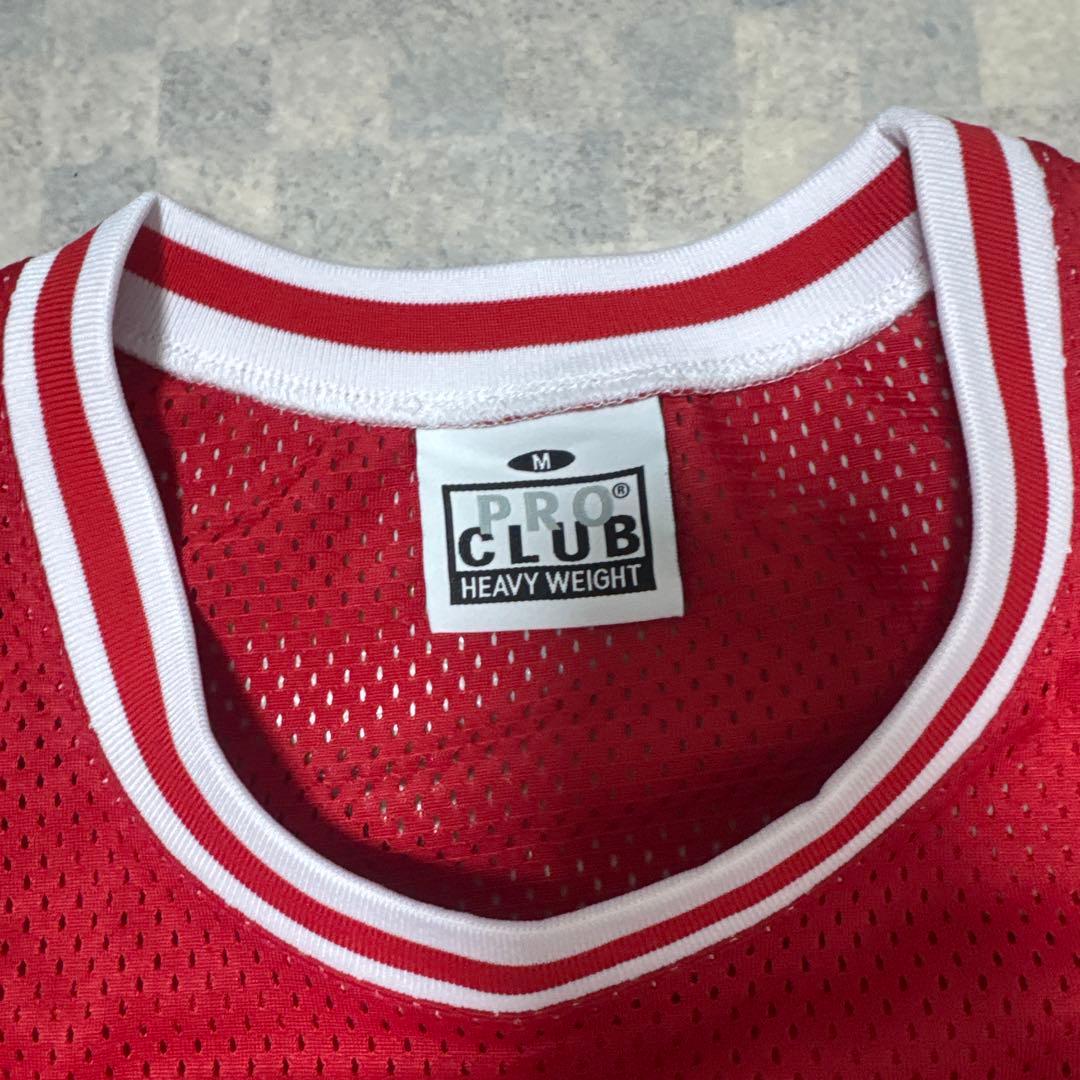 PRO CLUB メッシュタンクトップ レッド セットアップ 新品未使用