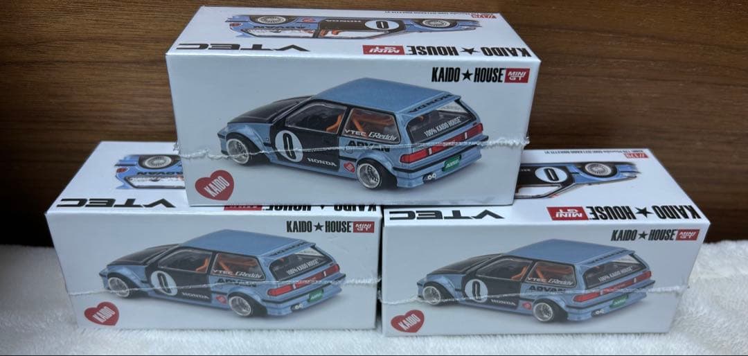 新品　未開封　MINI GT シビック EF KAIDO ROULETTE V1
