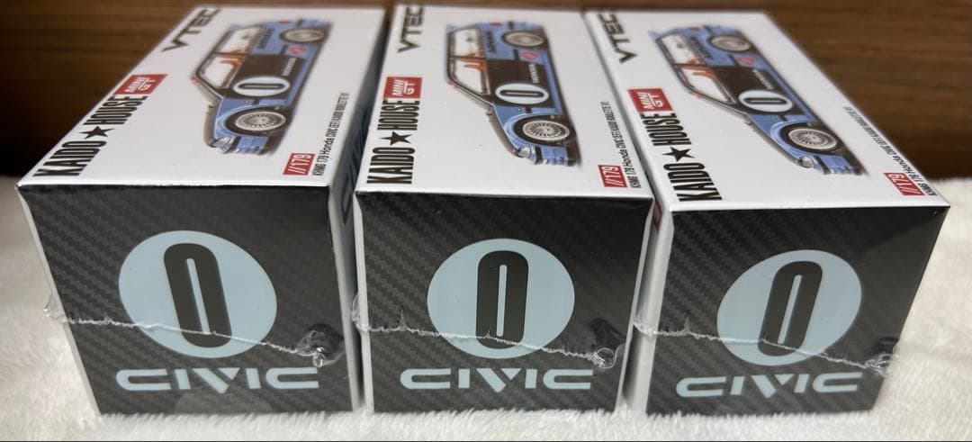 新品　未開封　MINI GT シビック EF KAIDO ROULETTE V1
