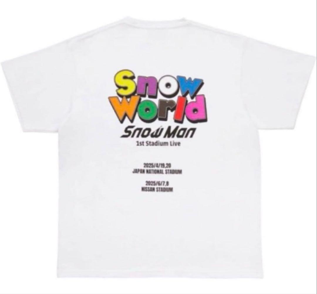 【新品未開封】 Man スタジアムライブ Tシャツ　スノーワールド