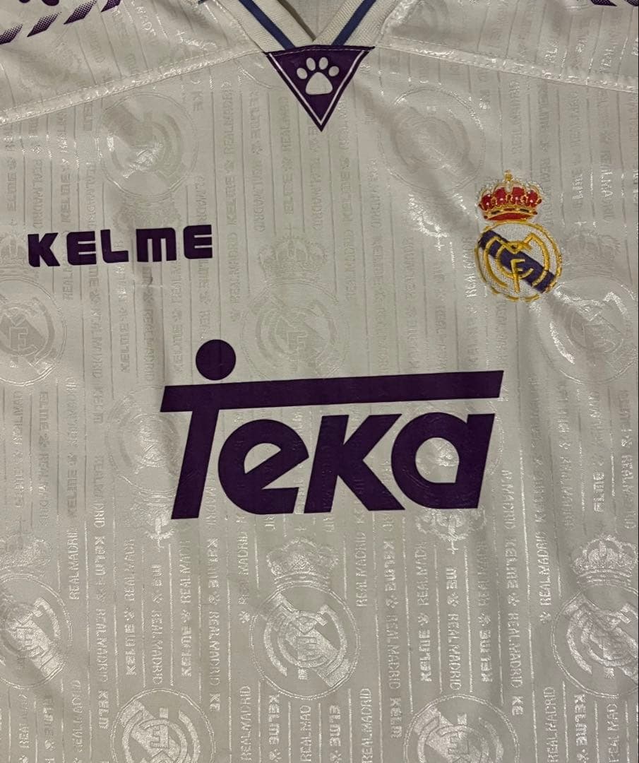 1996 レアルマドリード ヴィンテージユニフォーム L RealMadrid
