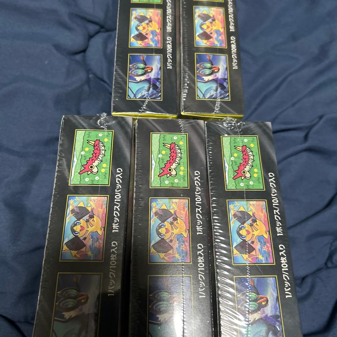 ポケモンカード　ハイクラスパック　MEGAドリームex 5box シュリンク付き