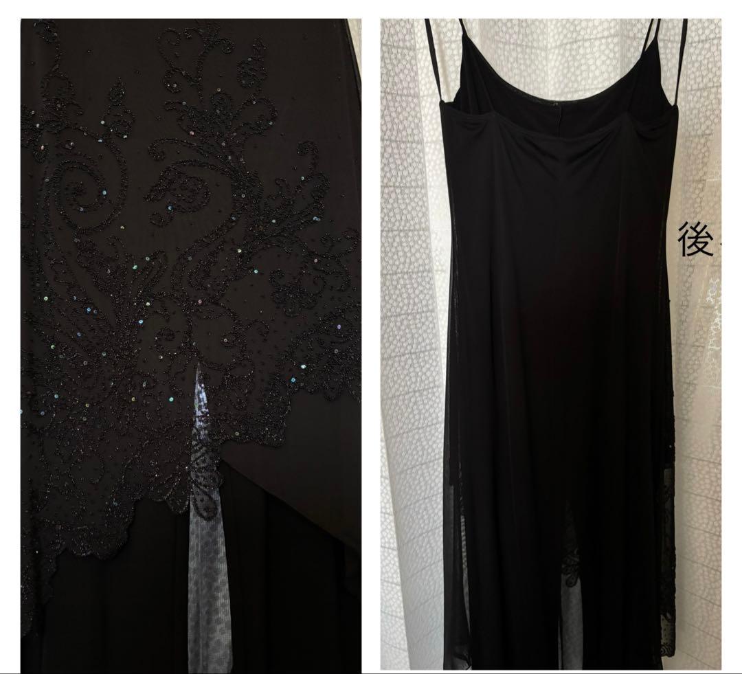 【美品】社交ダンス用レッスンウェア 黒