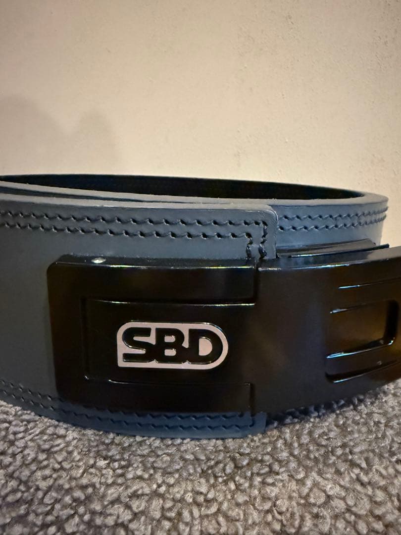 超美品SBD パワーベルト 13mm FORGE サイズL