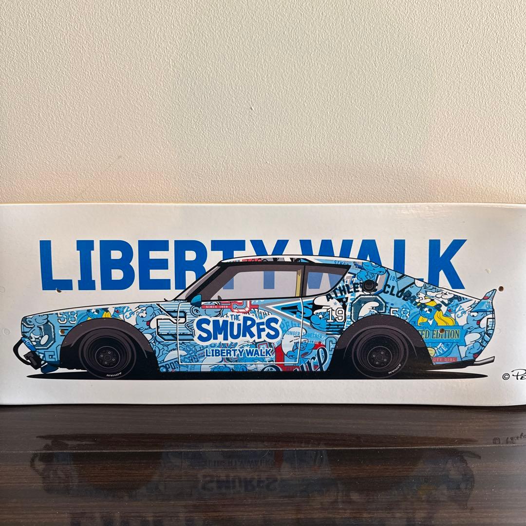 リバティーウォーク スマーフコラボ　lb liberty walk レア