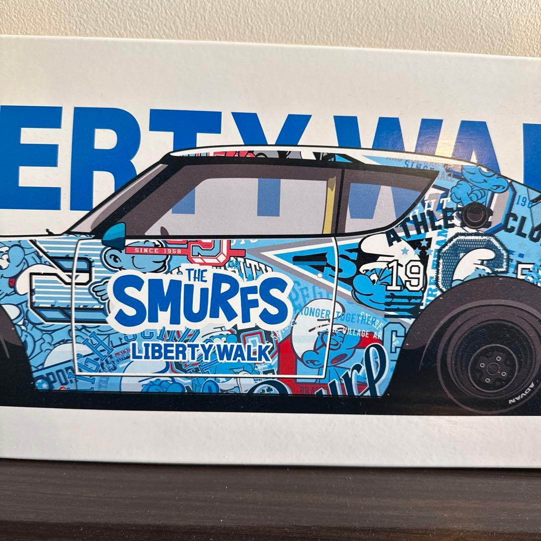 リバティーウォーク スマーフコラボ　lb liberty walk レア