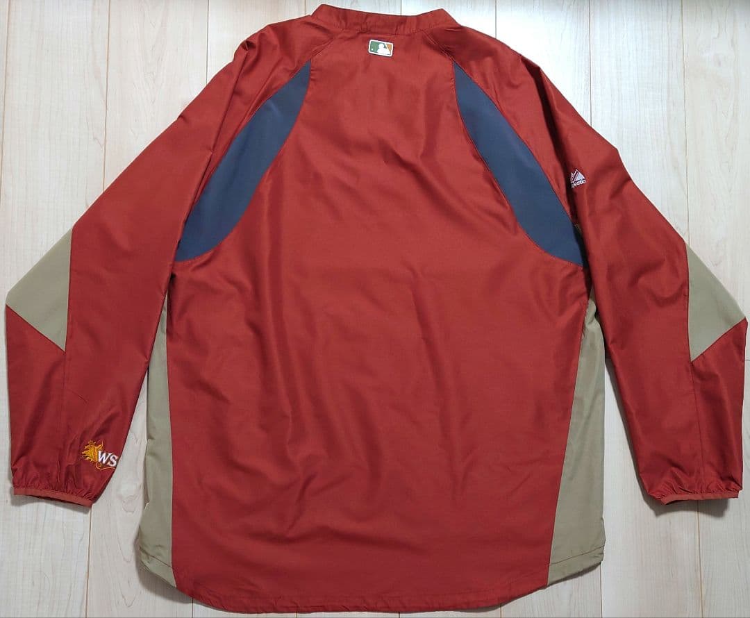 MLB 2011ワールドシリーズ Majestic ナイロンジャケット【2XL】