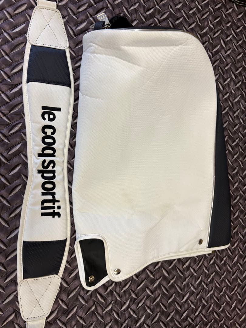 le coq sportif キャディバッグ トリコロールデザイン　中古