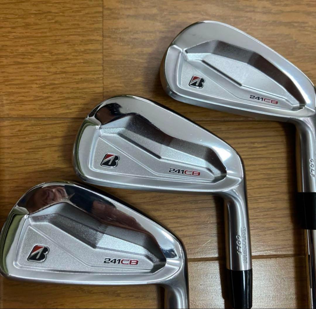 カスタム品 BS 241CBアイアン6本シャフトコンボ#5〜PW
