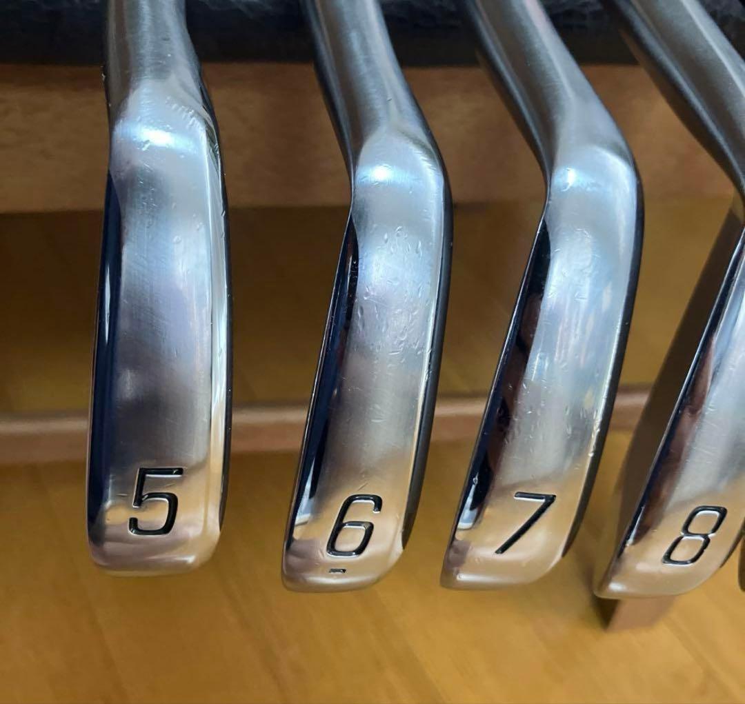 カスタム品 BS 241CBアイアン6本シャフトコンボ#5〜PW