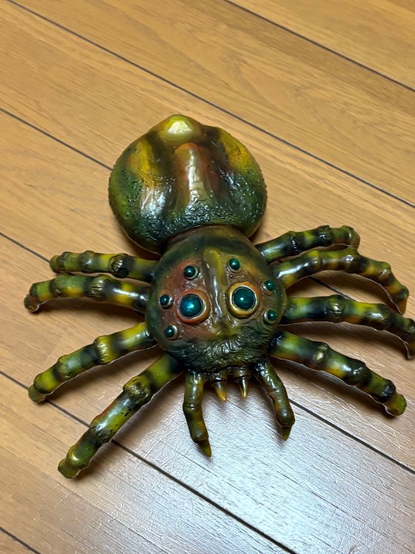 ゴジラ　クモンガ　マーミット　ソフビ　リペイント品