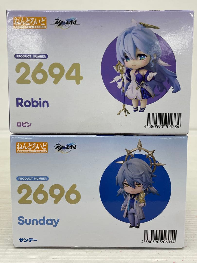 kntoy59-0736 ねんどろいど　サンデー　ロビン　2種セット