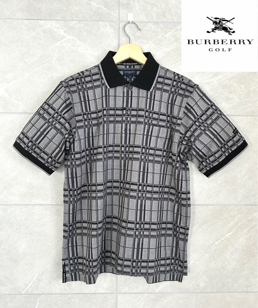 新品 BURBERRY GOLF バーバリーゴルフ ポロシャツ M