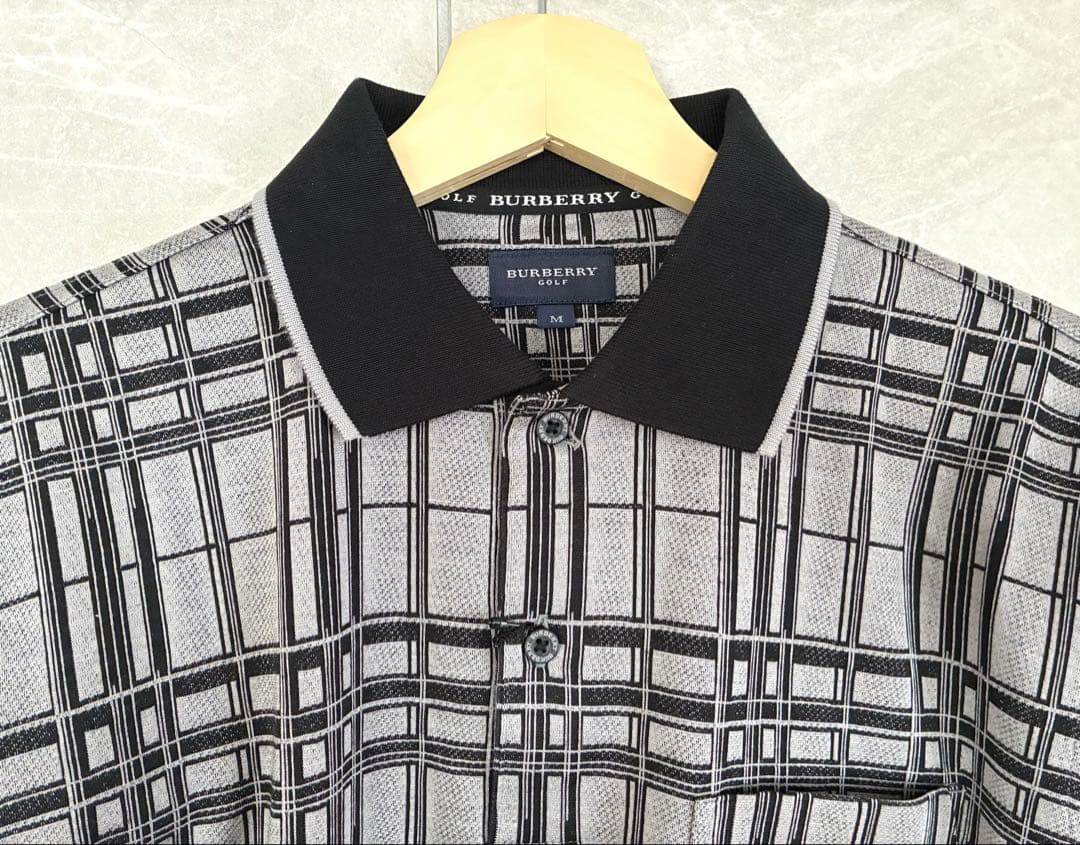新品 BURBERRY GOLF バーバリーゴルフ ポロシャツ M