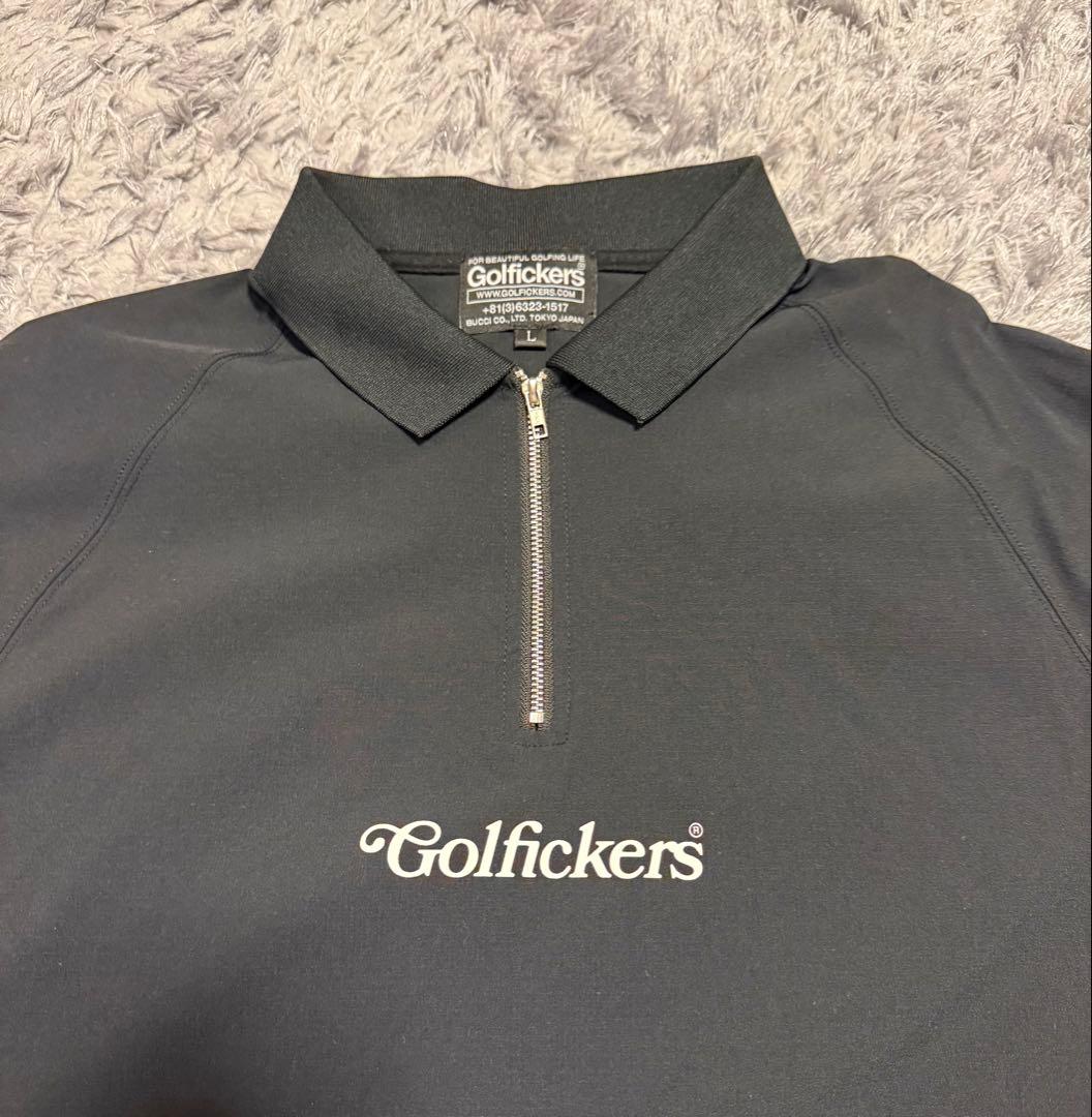 Golfickers 長袖ポロシャツ