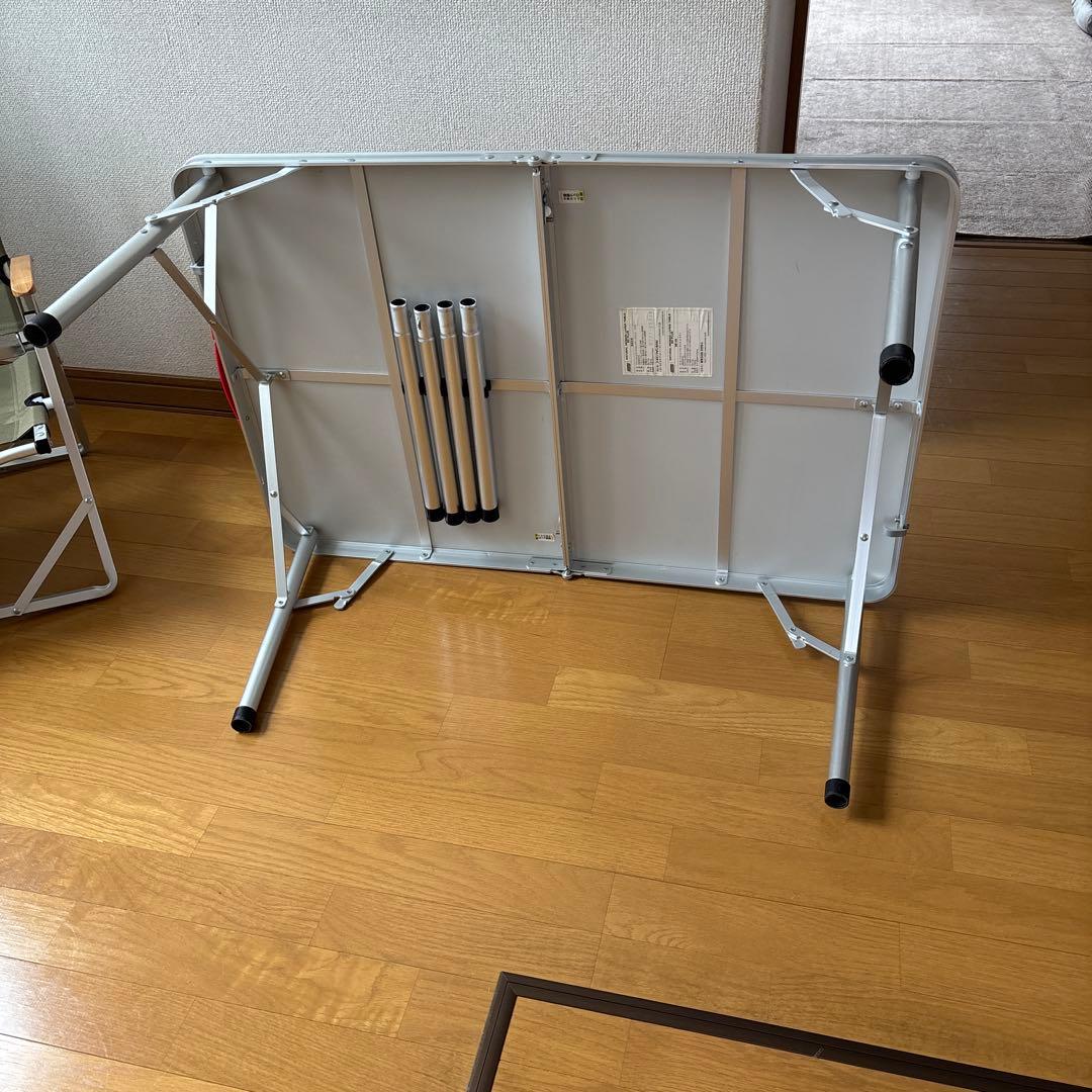 ayuri　Coleman モザイクリビングテーブル　椅子2点セット