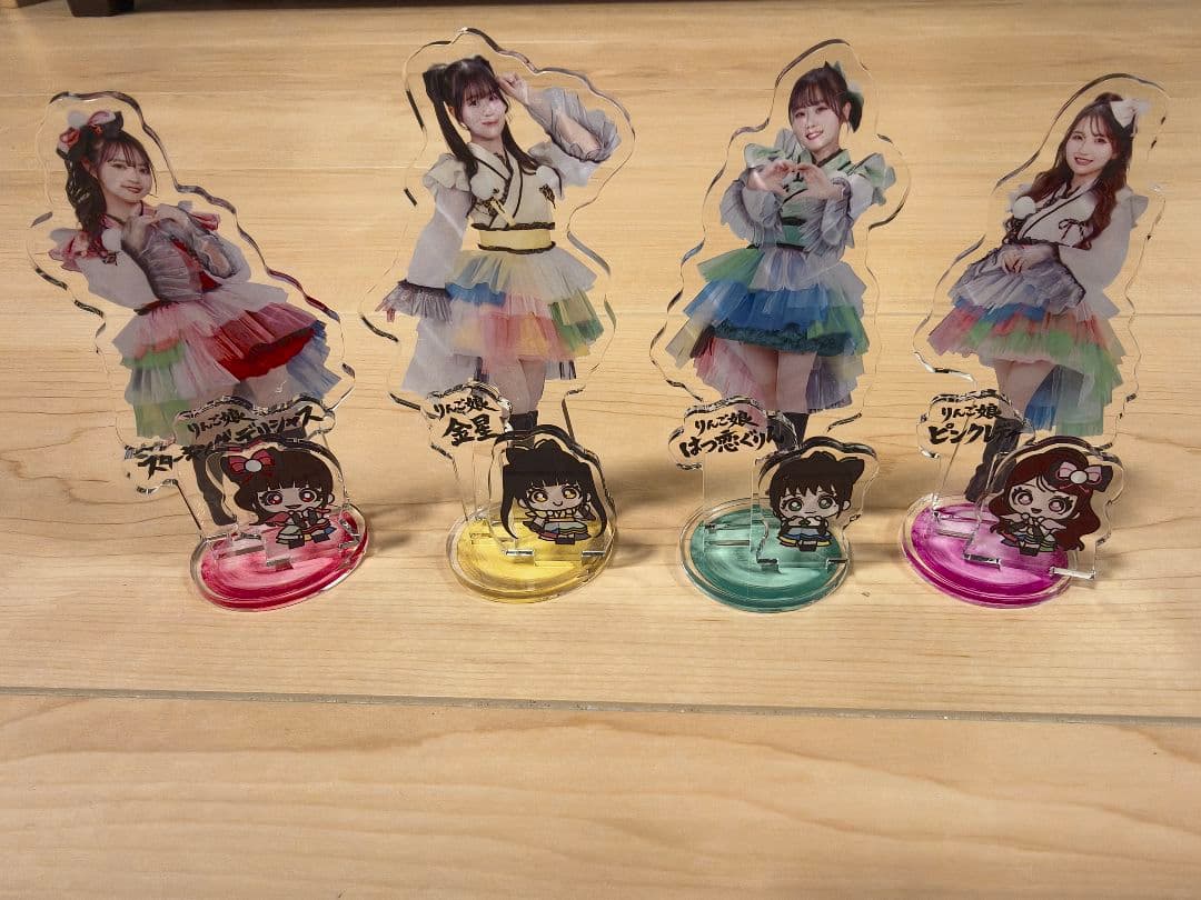 りんご娘YAMABUSHIアクリルスタンド 4体セット