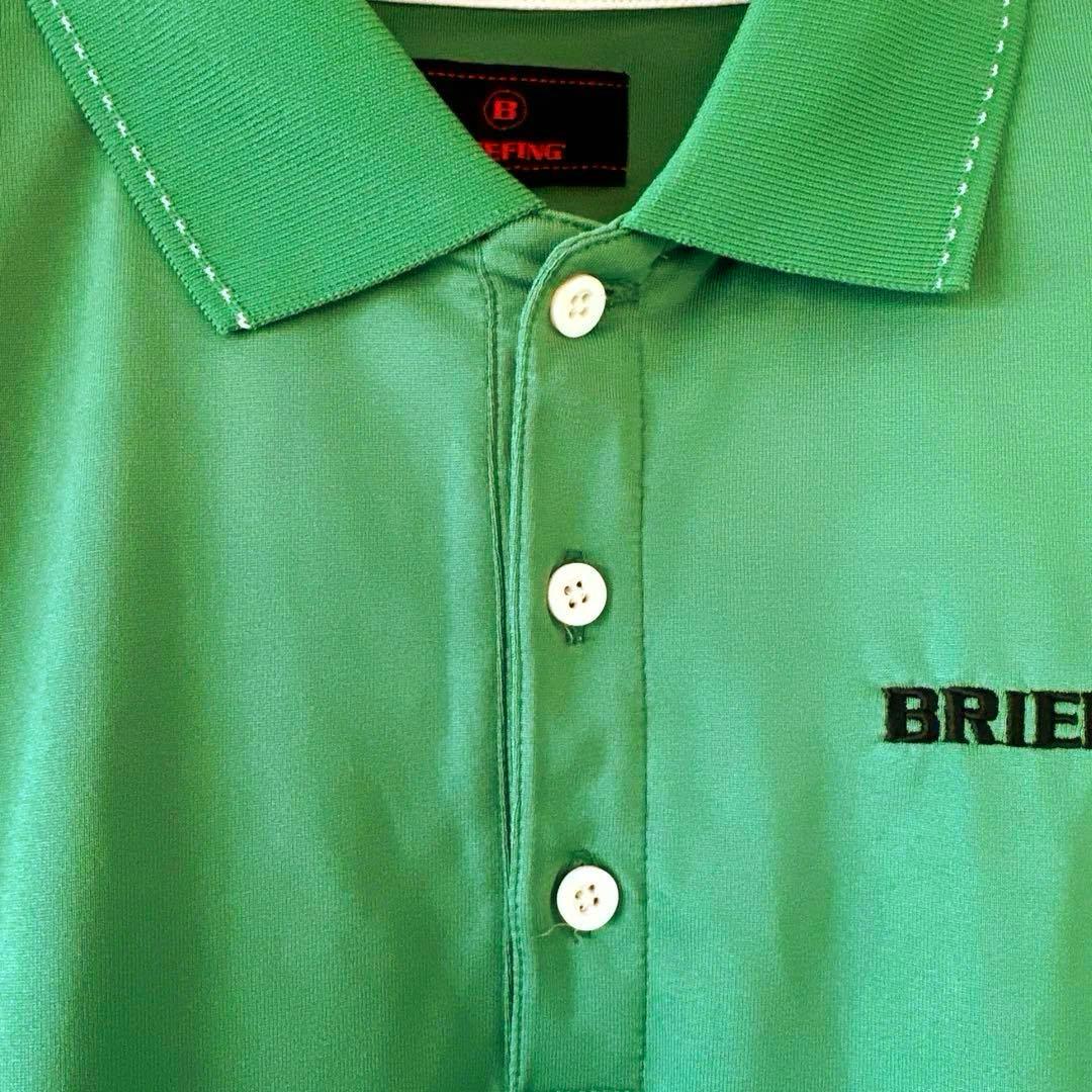 【美品】BRIEFING ブリーフィング メンズ　ゴルフ ポロシャツ M