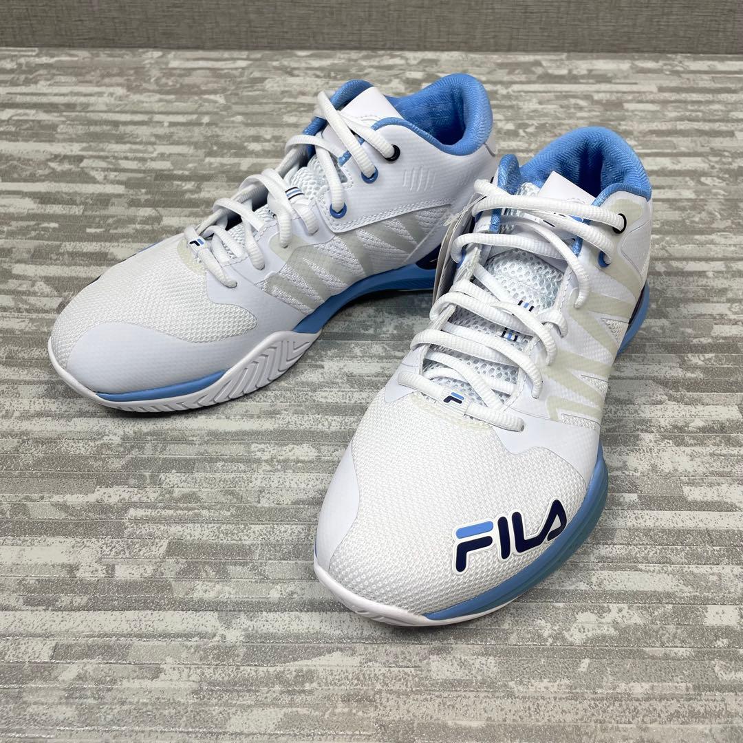 FILA SPAGHETTI C2 S ホワイト/ブルー 27.0cm