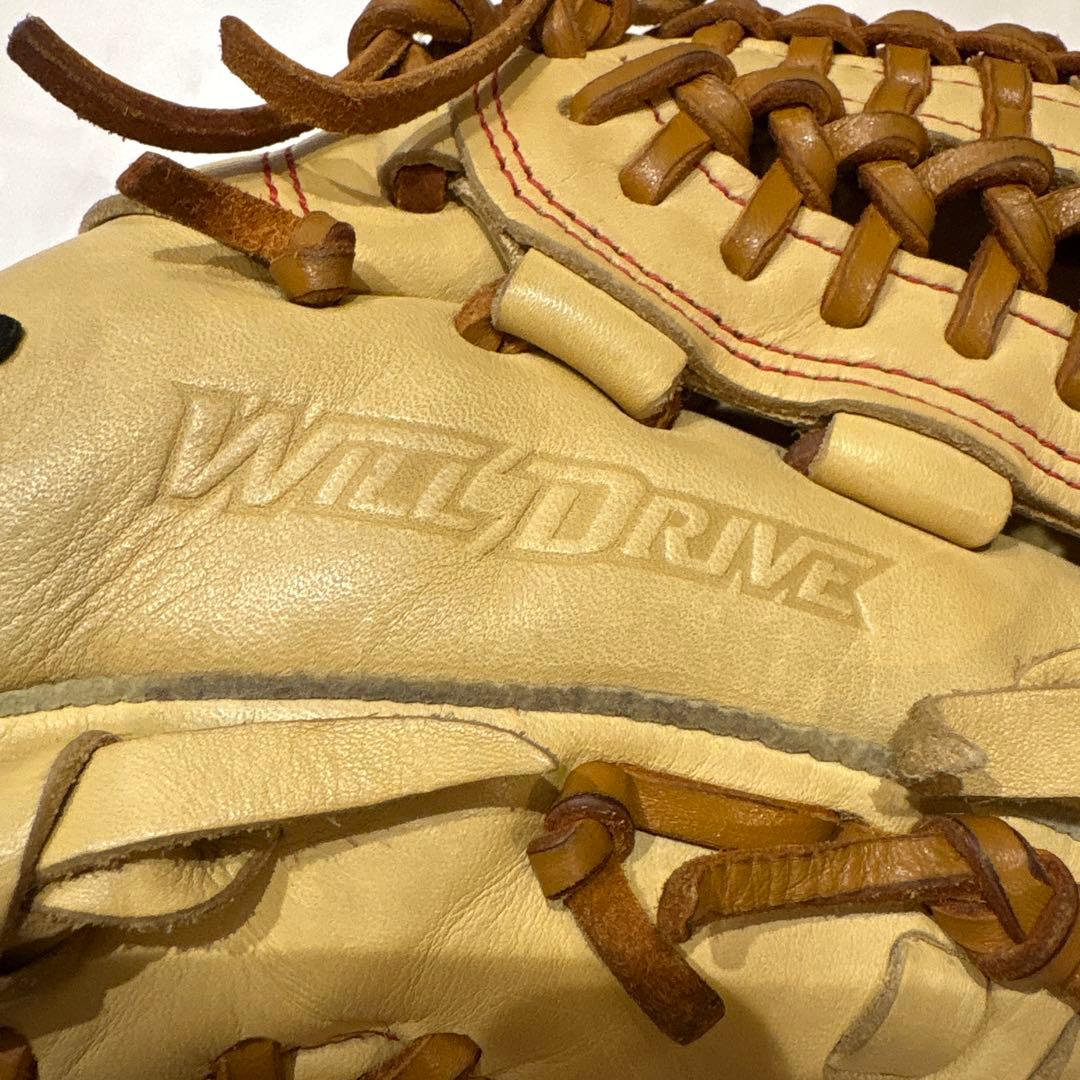 Mizuno 野球グローブ ベージュ レザー