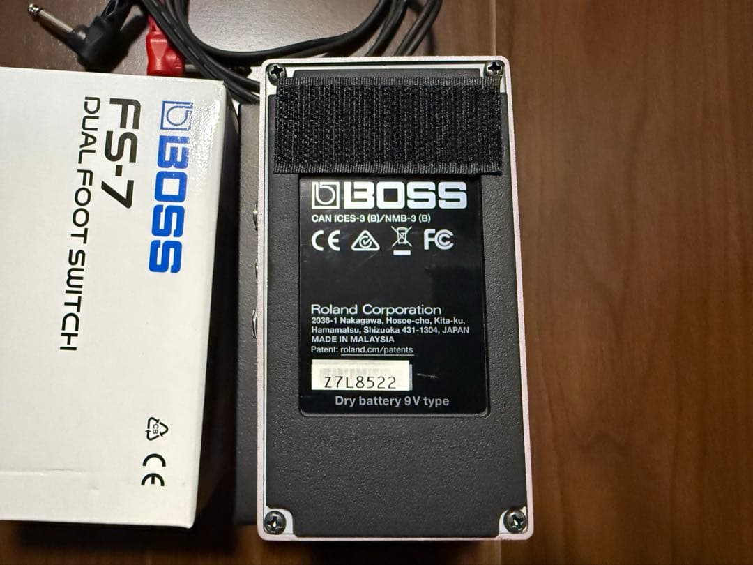 BOSS ループステーション rc-5 FS-7 ケーブルセット