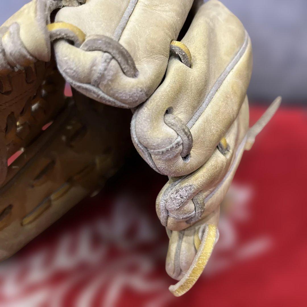 即戦力】ミズノ 軟式・ソフトボール兼用 内野手用グローブ Mizuno 赤ラベル