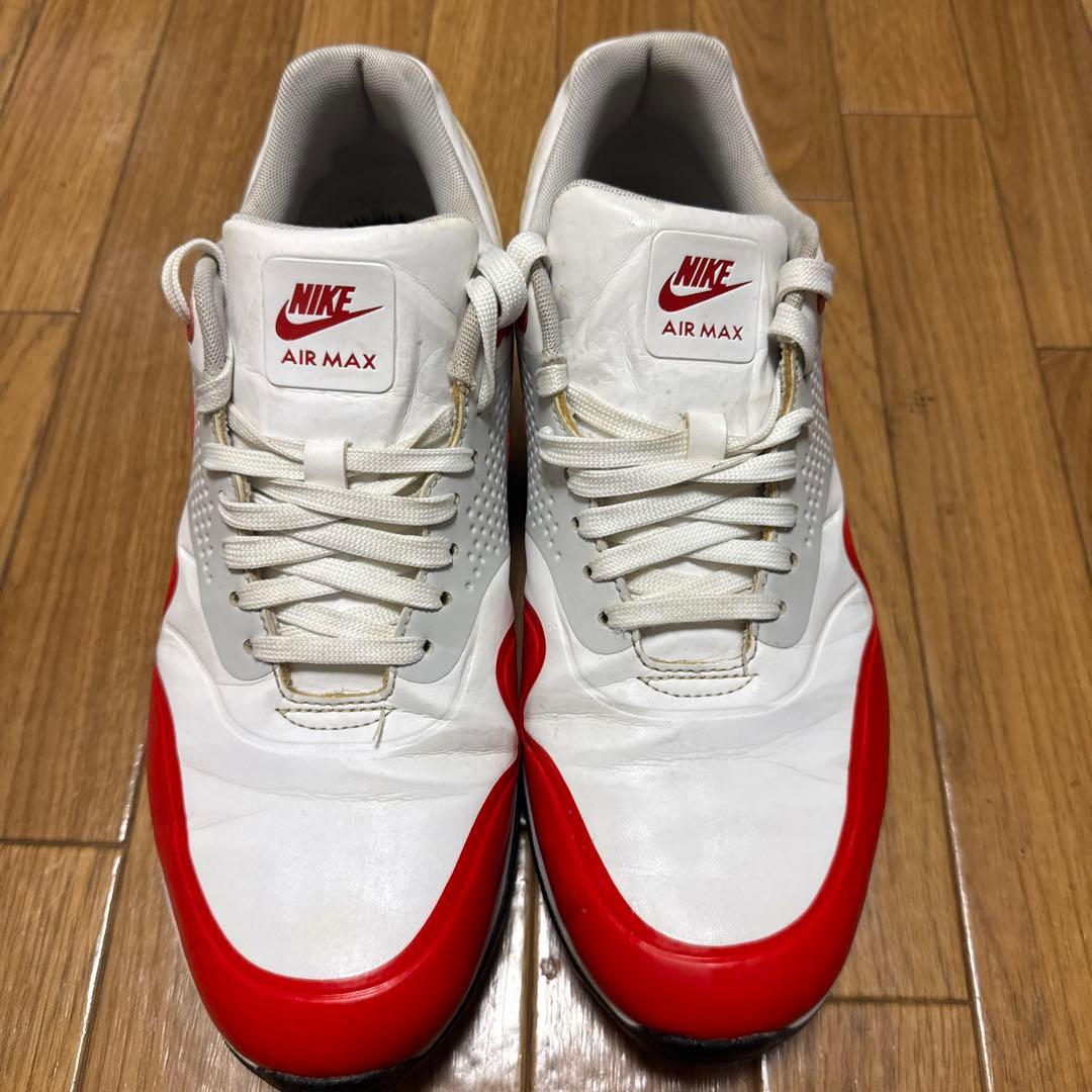 値下げ　Nike Air Max ホワイト/レッド　ゴルフ