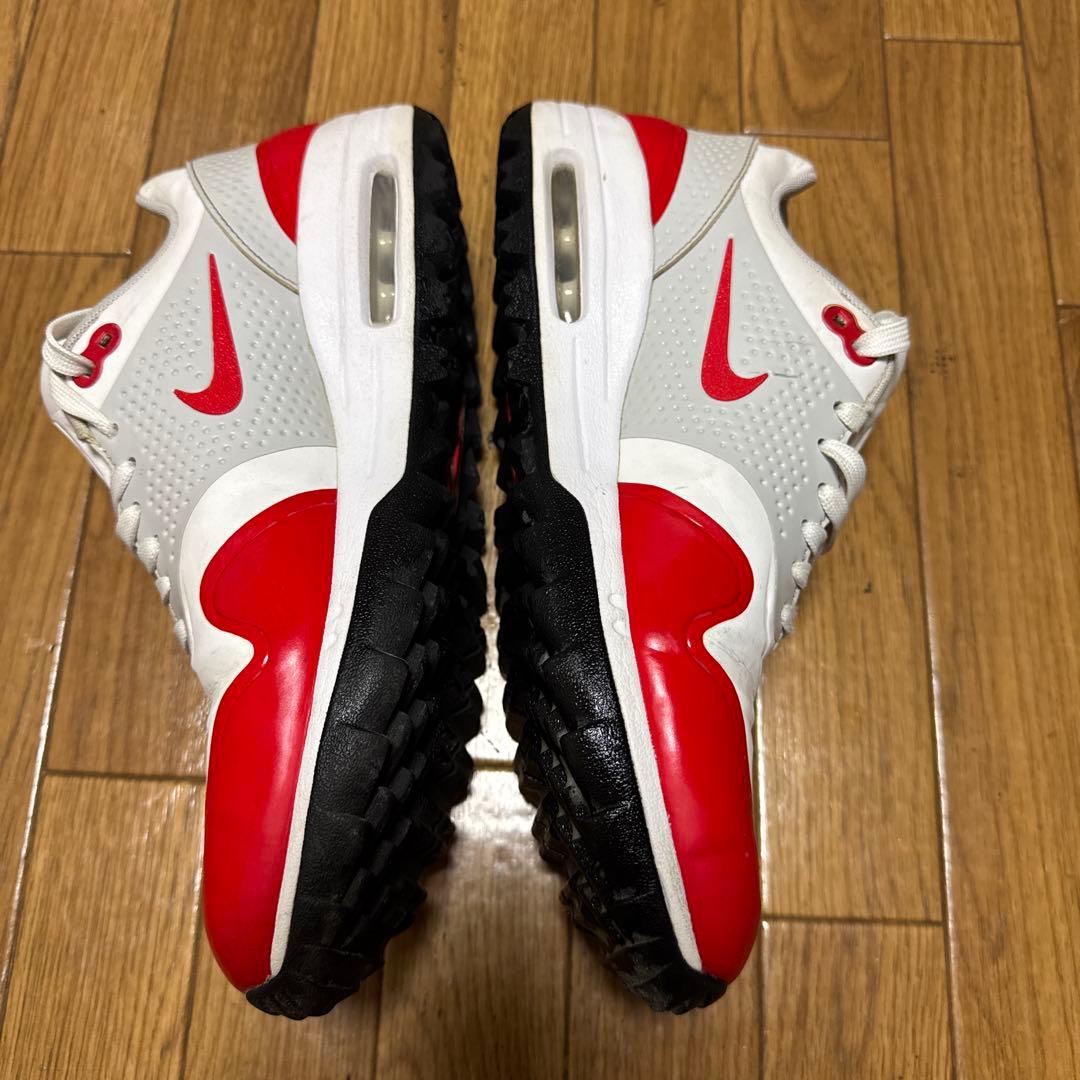 値下げ　Nike Air Max ホワイト/レッド　ゴルフ