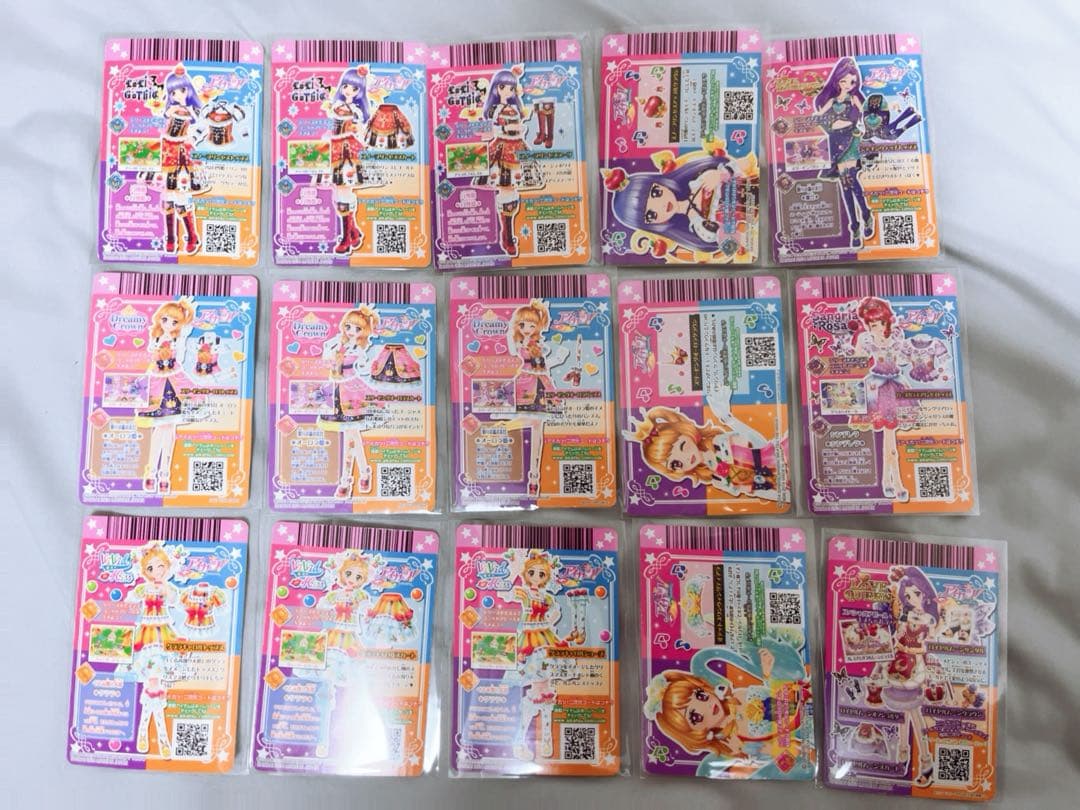 アイカツ プレミアムカード15枚 スノープリンセス スリーピングオーロラ