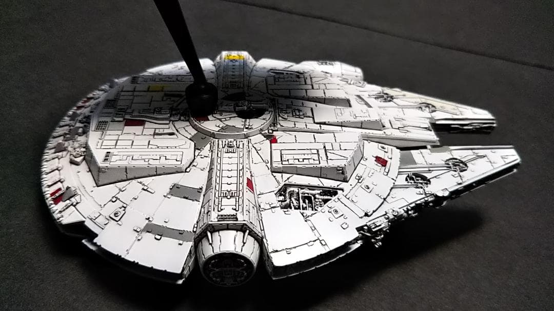 ミレニアムファルコン MF 電飾改修 　完成品 ビークルモデル　1/350 管⑤