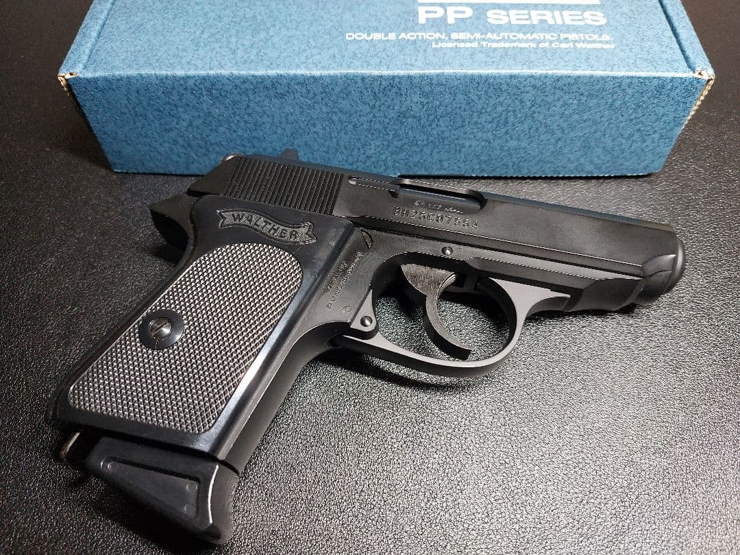 マルゼン　ワルサーPPK　ブラック　ガスブローバック