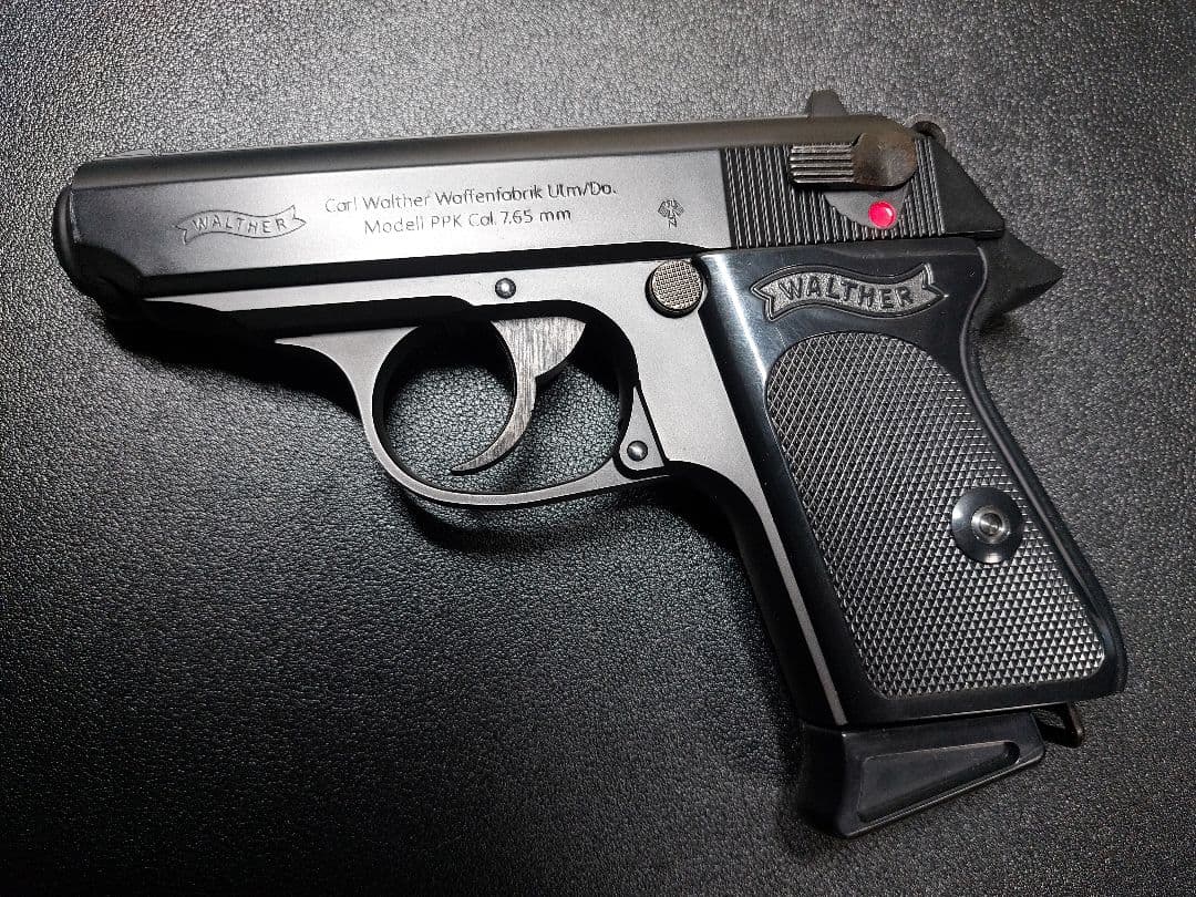 マルゼン　ワルサーPPK　ブラック　ガスブローバック