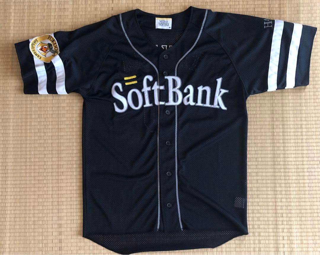 福岡ソフトバンクホークス　多村仁志選手　ビジター　ユニフォーム　Mサイズ