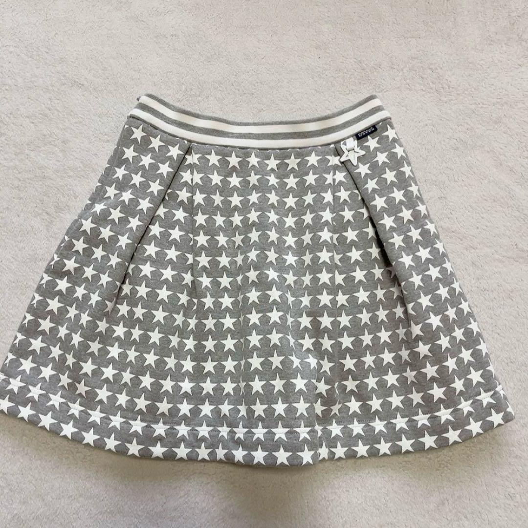 極美品　パーリーゲイツ　裏起毛　セットアップ　ジャケット　スカート　星　スター