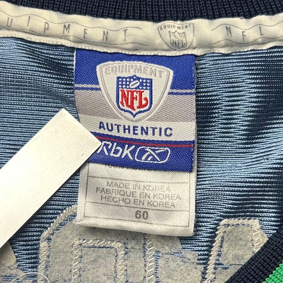 Reebok NFL 全刺繍 シーホークス アメフトゲームシャツ 60 6553