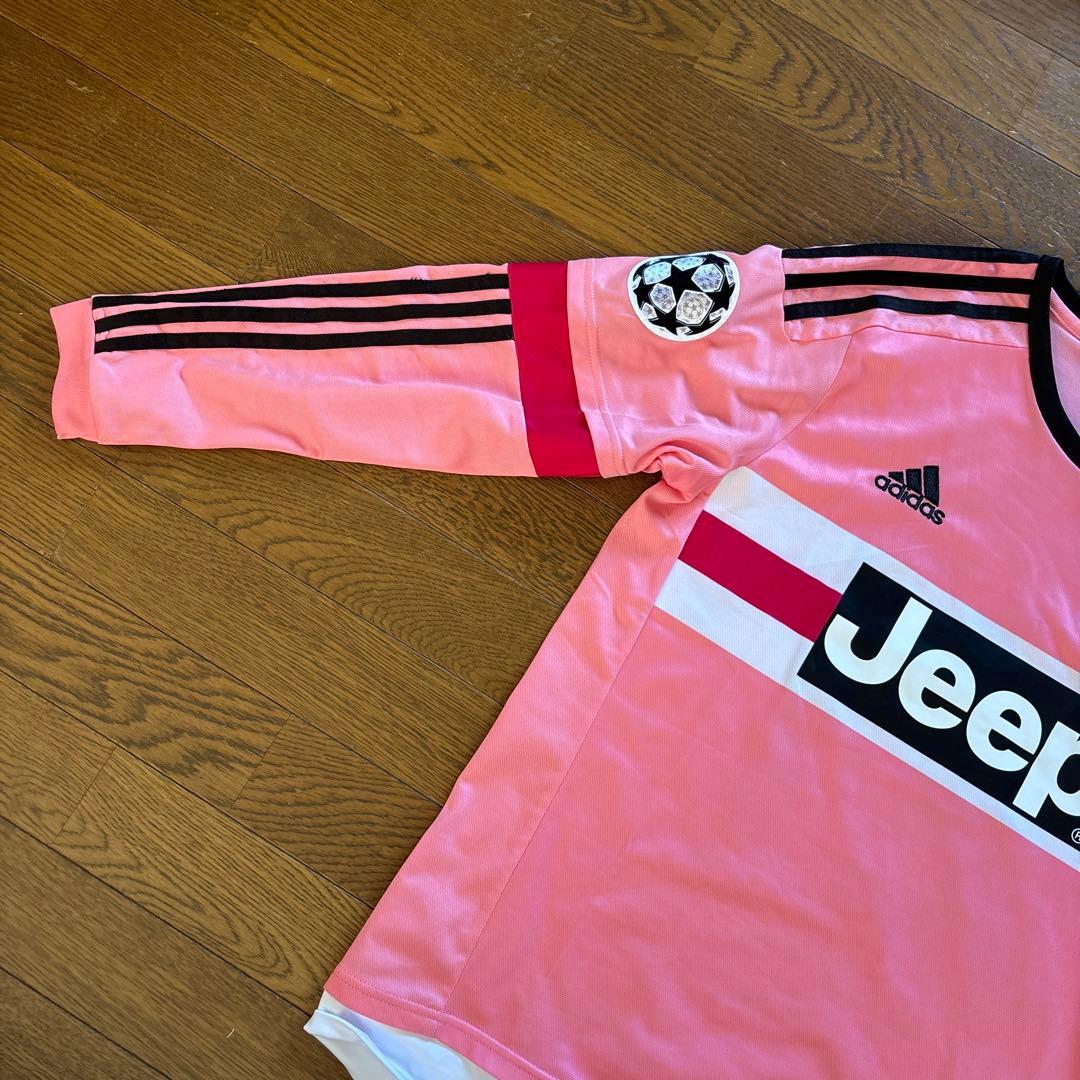Juventus ピンク 長袖 シャツ