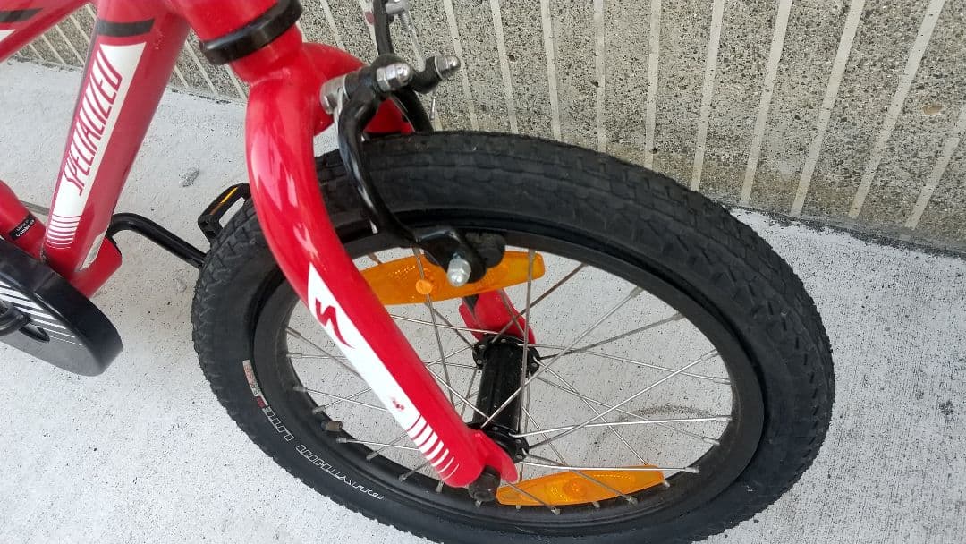 引取◎スペシャライズド16インチ◎キッズ 自転車・補助輪付