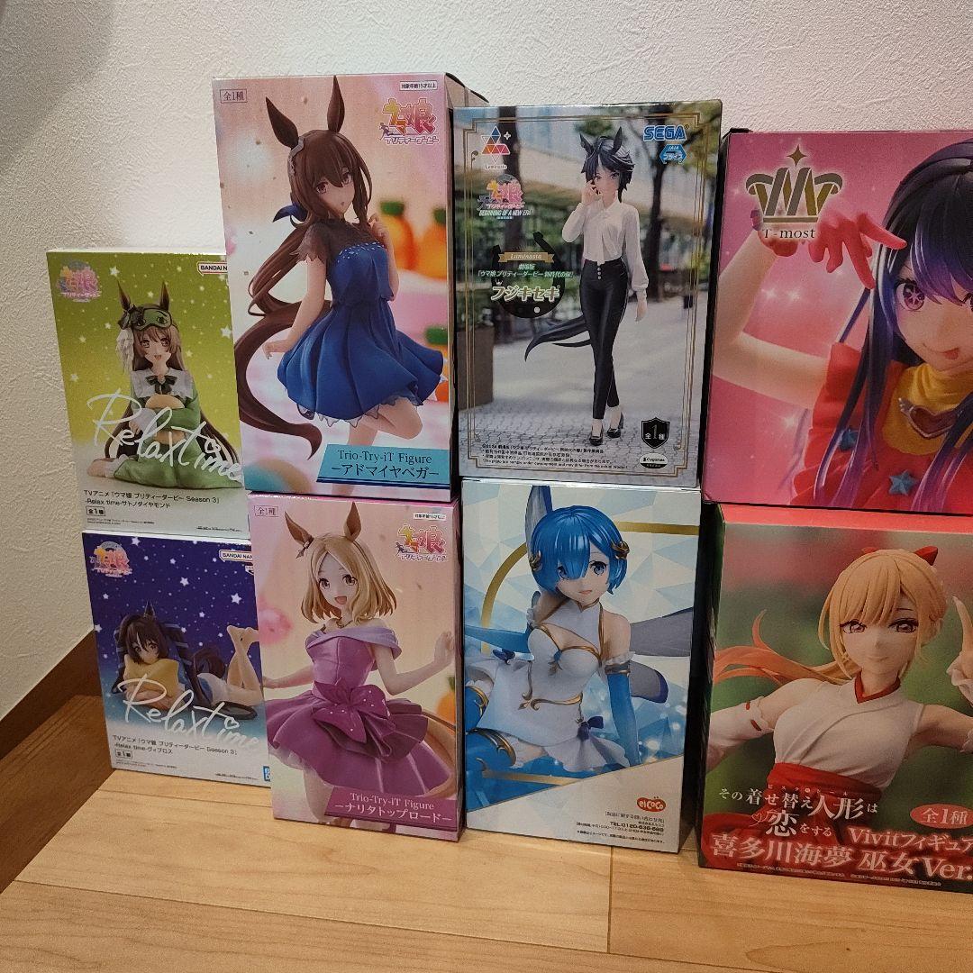 ウマ娘 、推しの子、着せ替え、薬屋フィギュアコレクションセット