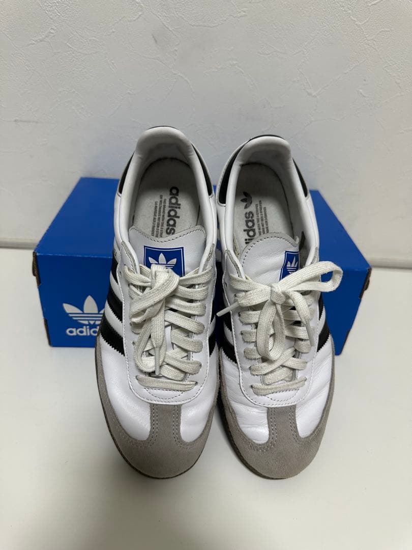adidas Samba スニーカー ホワイト/ブラック/グレー