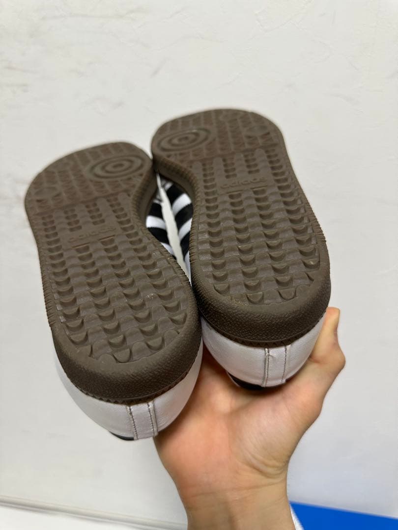 adidas Samba スニーカー ホワイト/ブラック/グレー