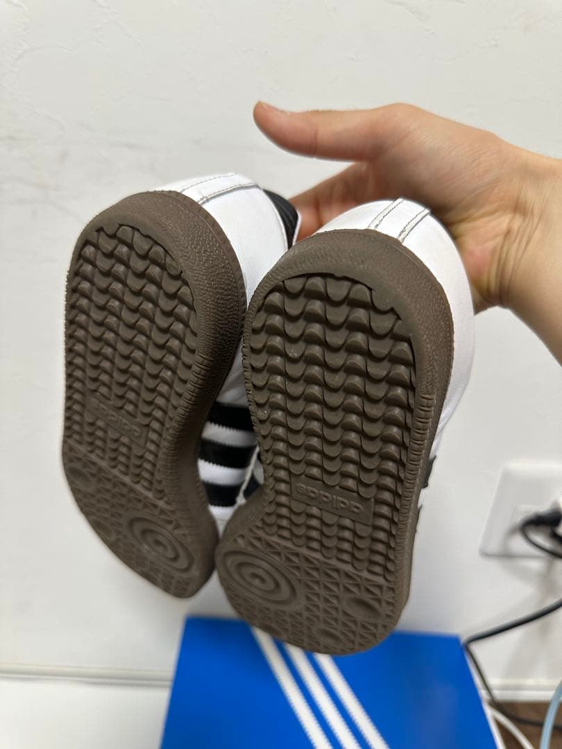 adidas Samba スニーカー ホワイト/ブラック/グレー