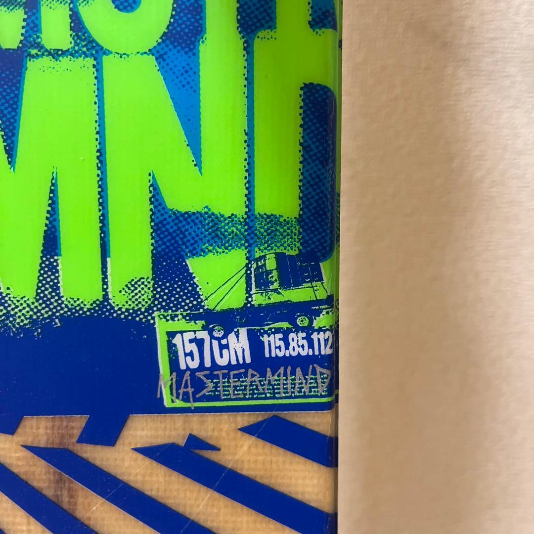 LINE スキー板のみ　MASTERMIND157cm 希少
