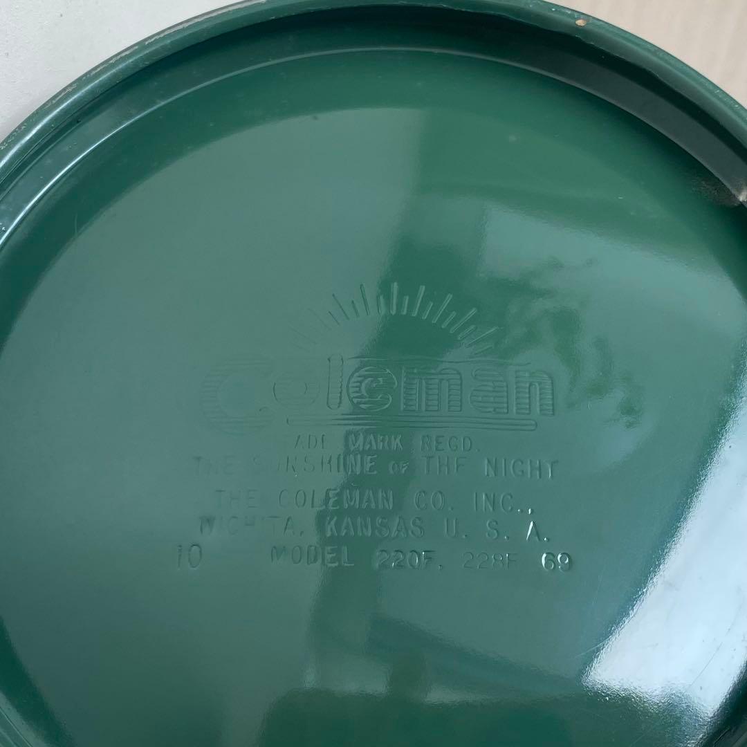 超美品Coleman コールマン220F 1969年10月