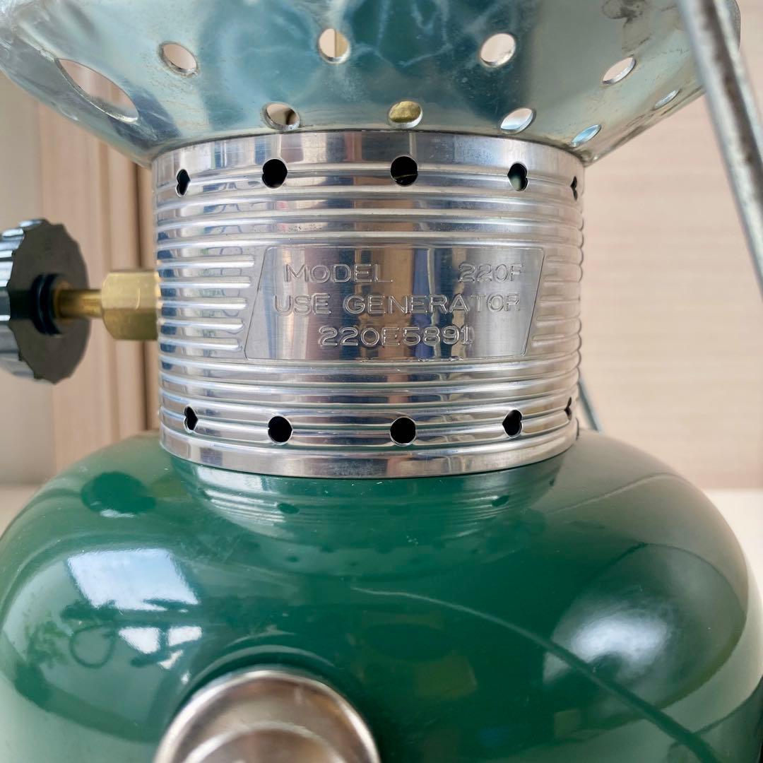 超美品Coleman コールマン220F 1969年10月