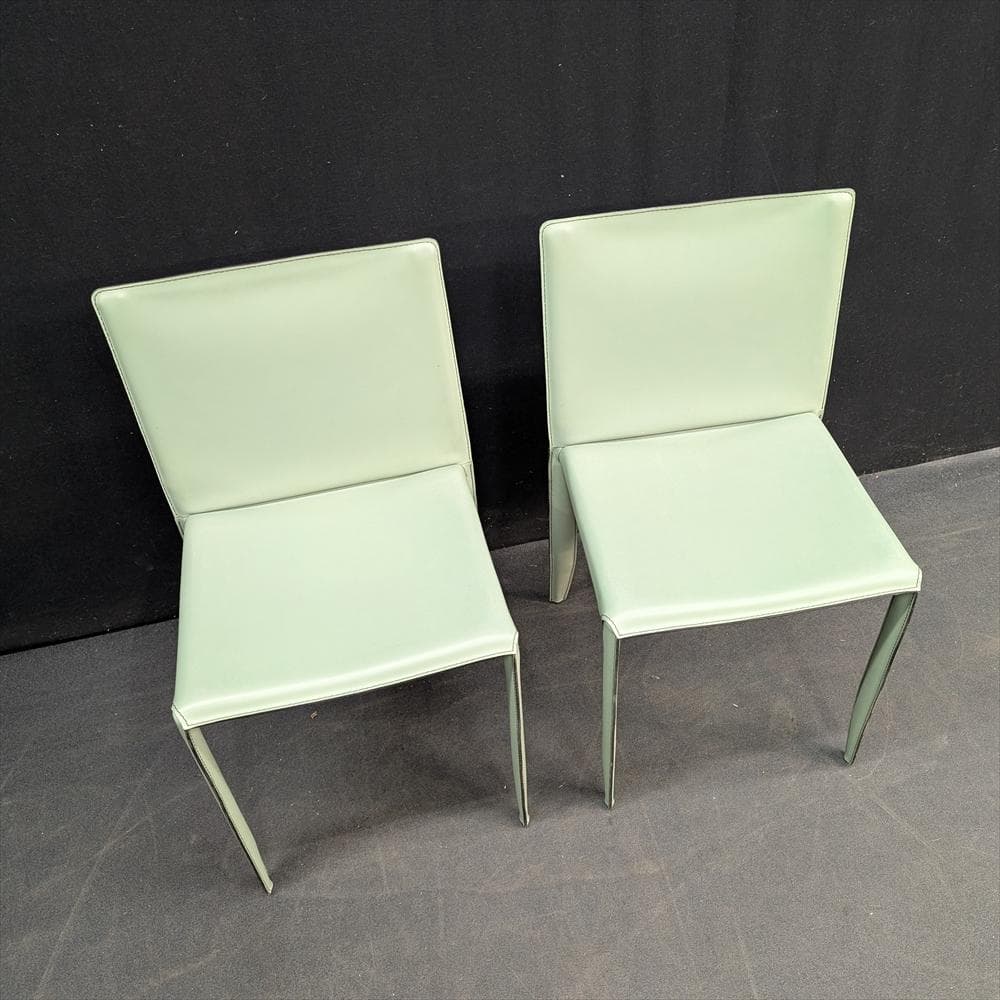 美品　カッテラン イタリア　2脚セット　ダイニングチェア　椅子　イス　チェア