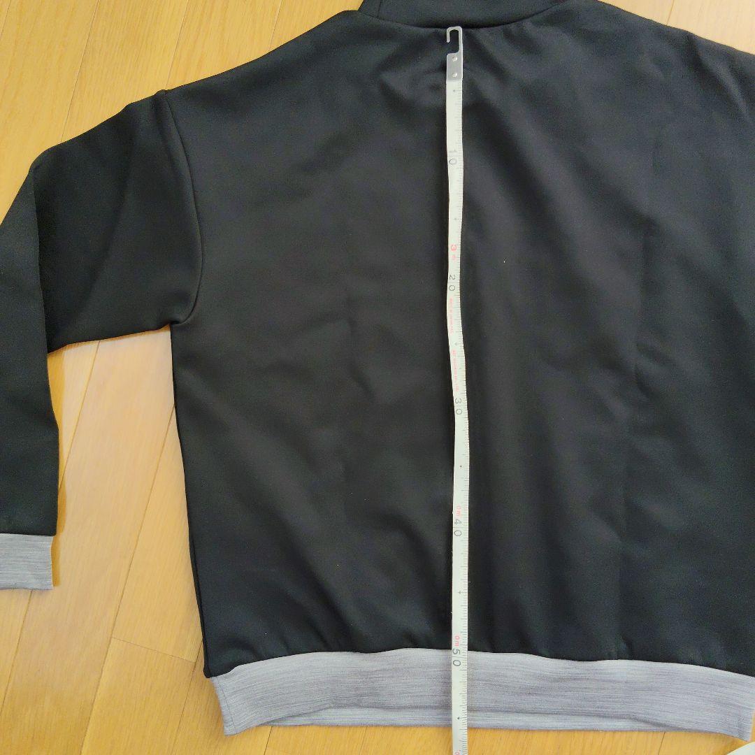 andperse ブラック モックネックシャツ