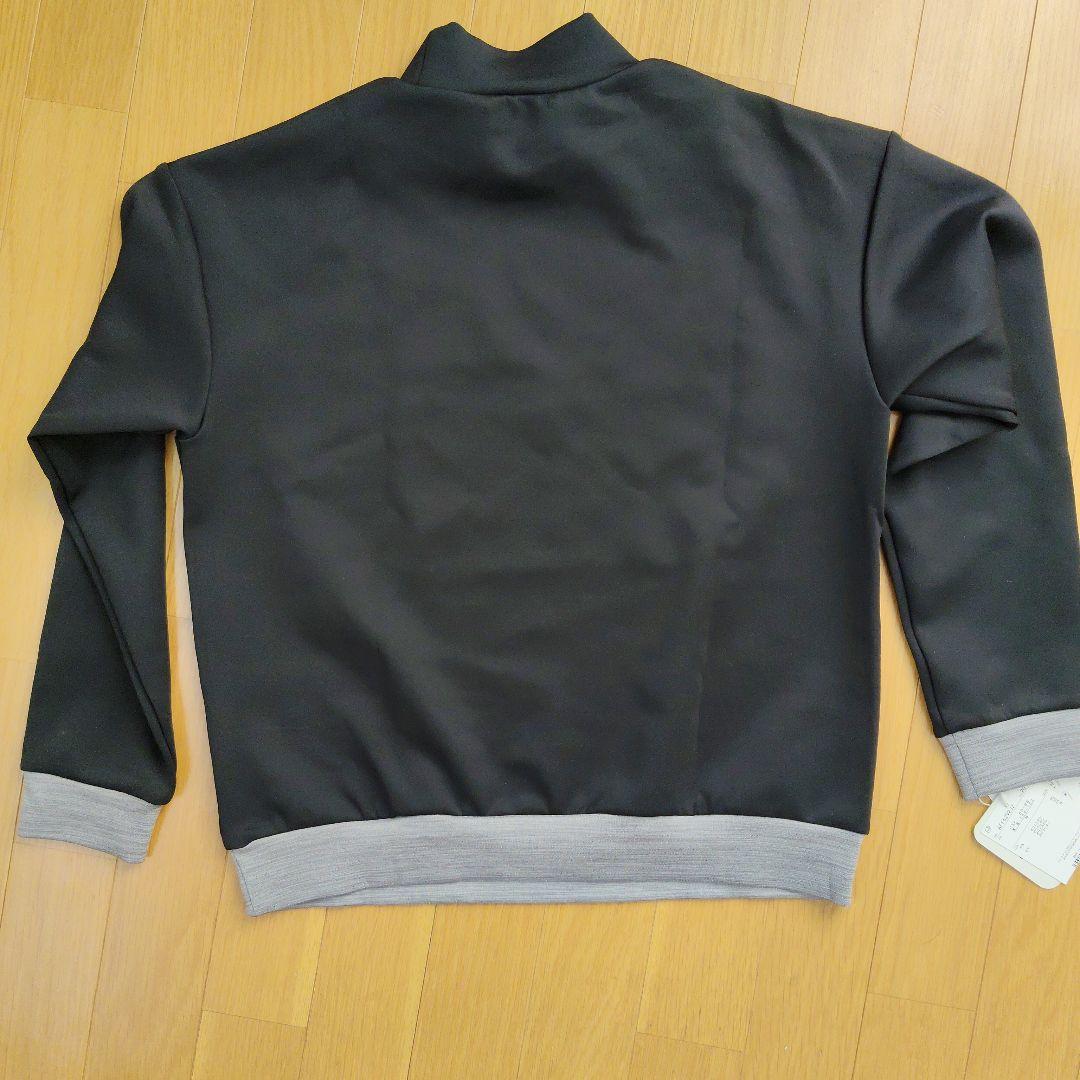andperse ブラック モックネックシャツ