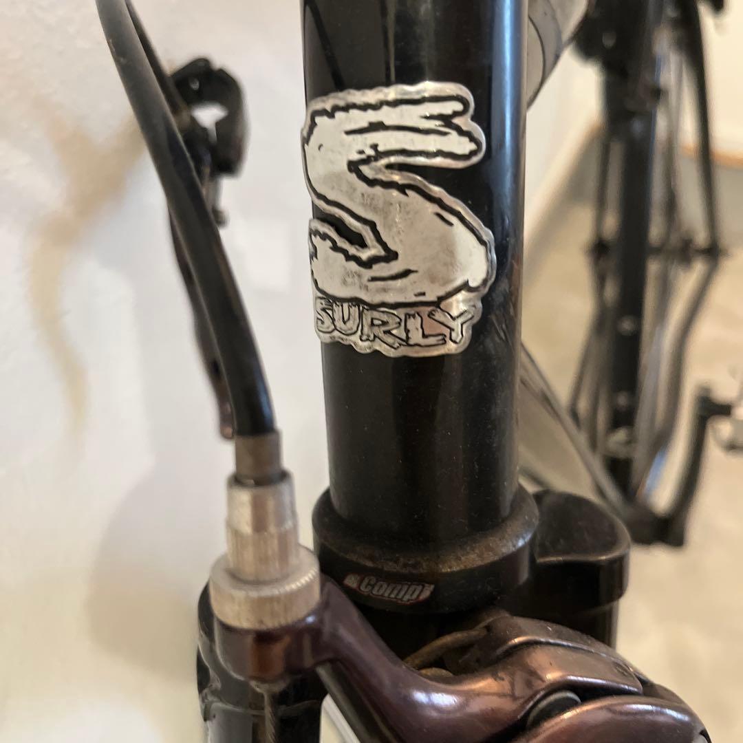 ドングリボール　　Surly ピストバイク ブラック 700C ジャンク品