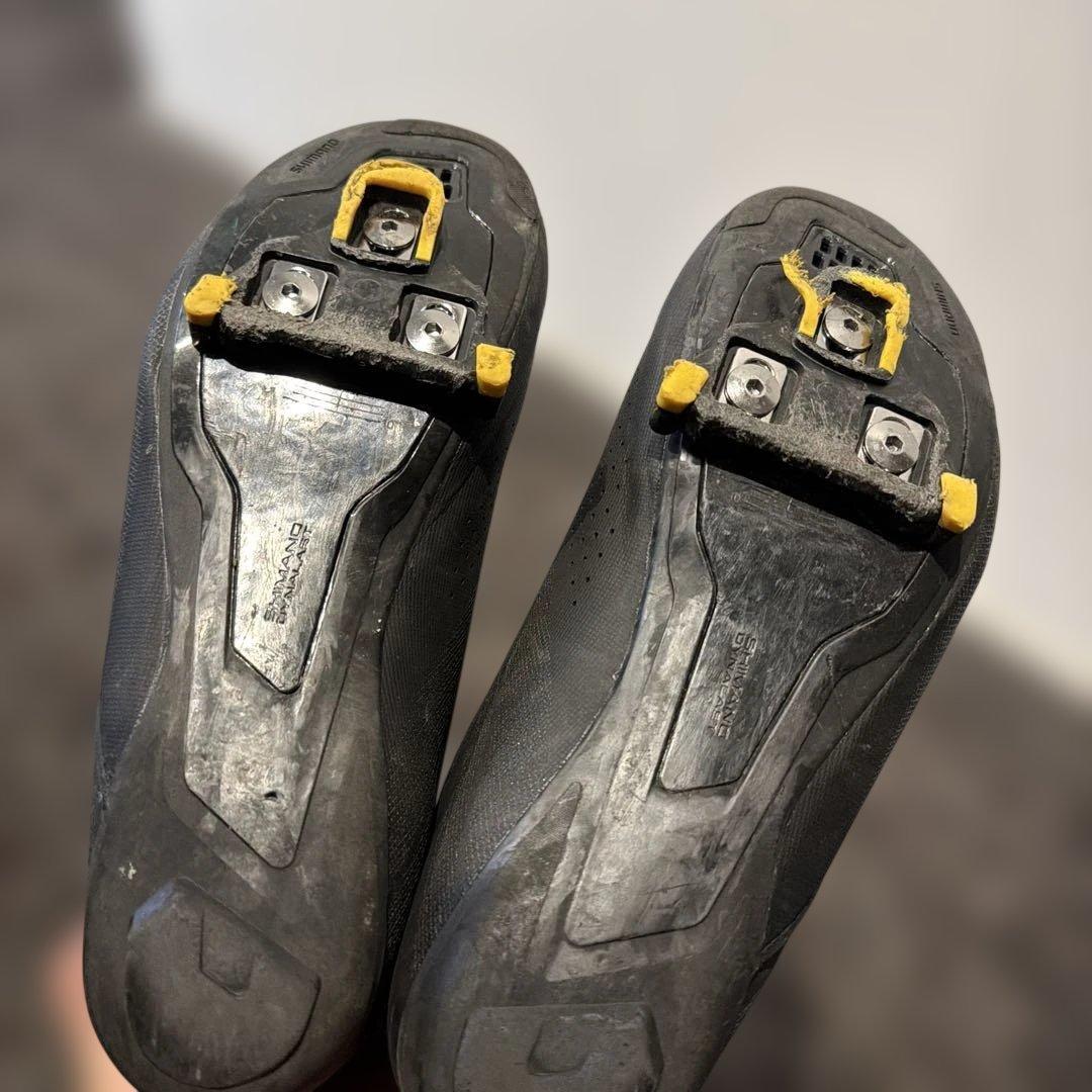 SHIMANO ボアクロージャー ブラックシューズ