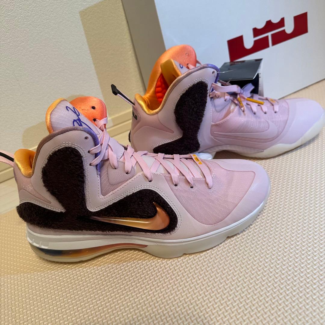 【新品未使用箱付き】NIKE LEBRON IX DJ3908-600
